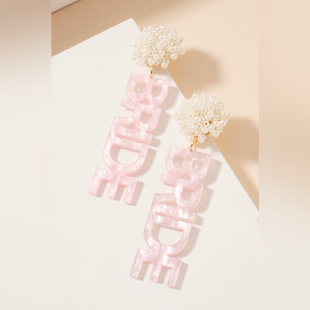Bride earrings